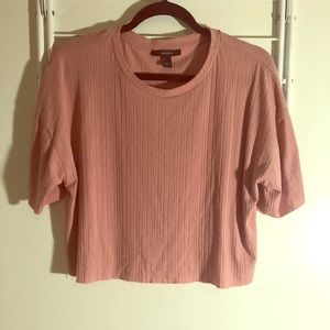 Ribbed Crop Tee